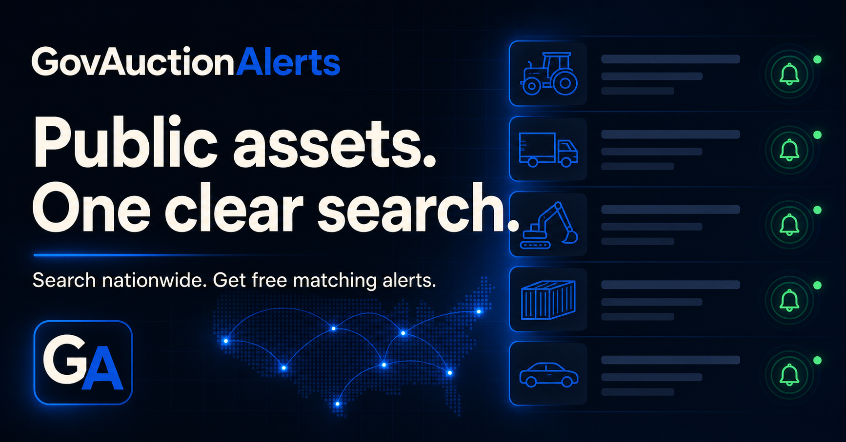 GovAuctionAlerts logo